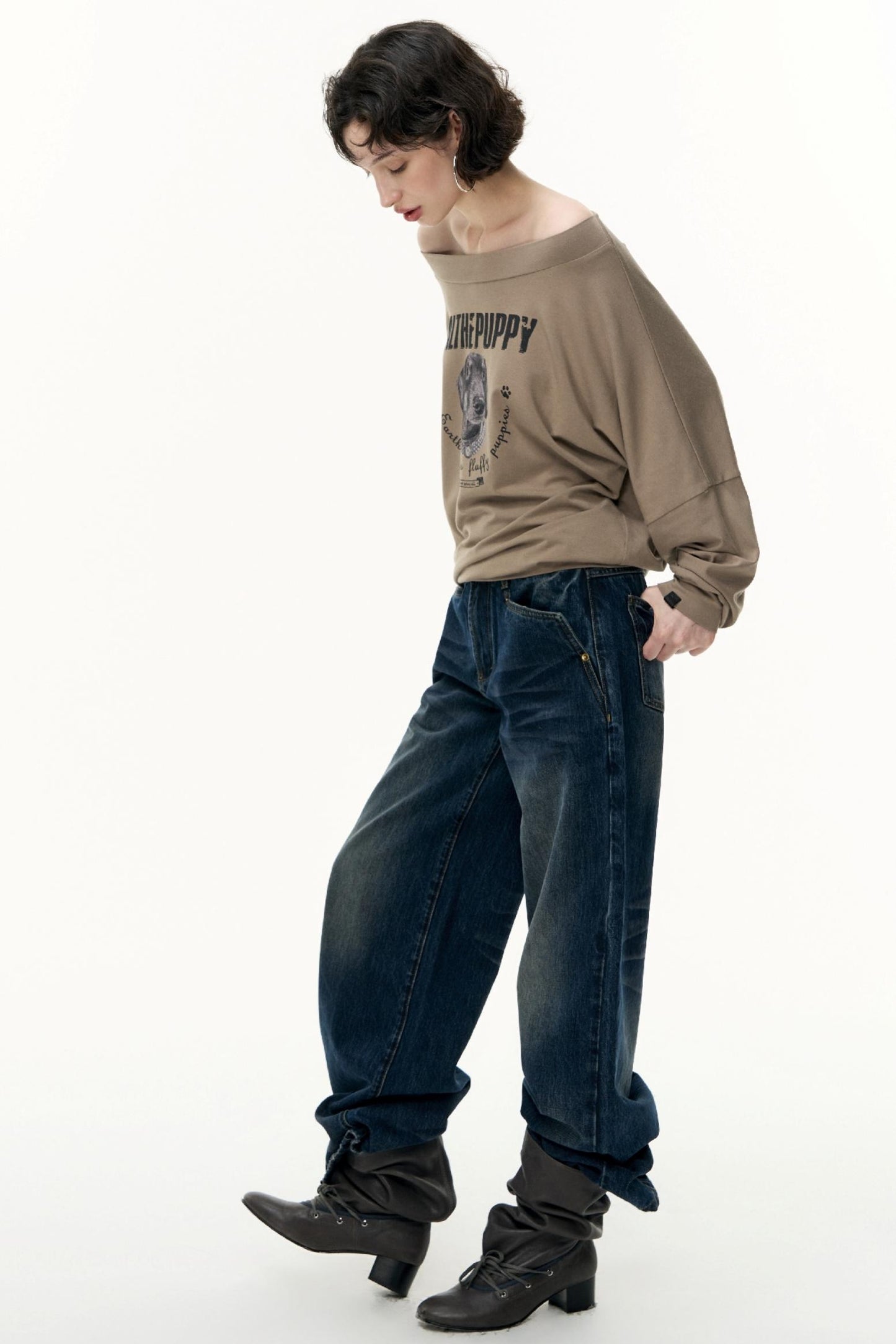 Pure Cotton Straight Pants