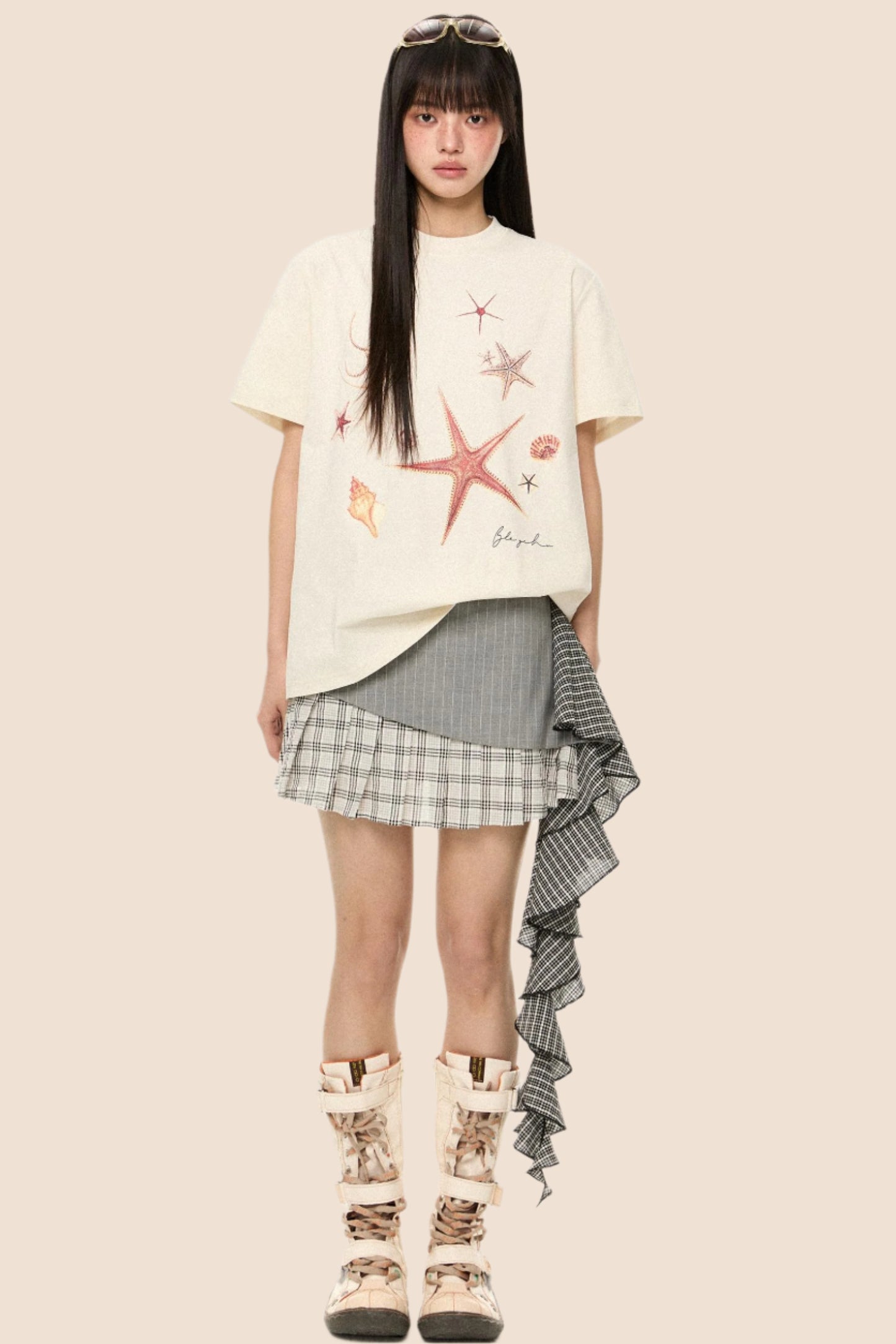 Marine Print T-Shirt