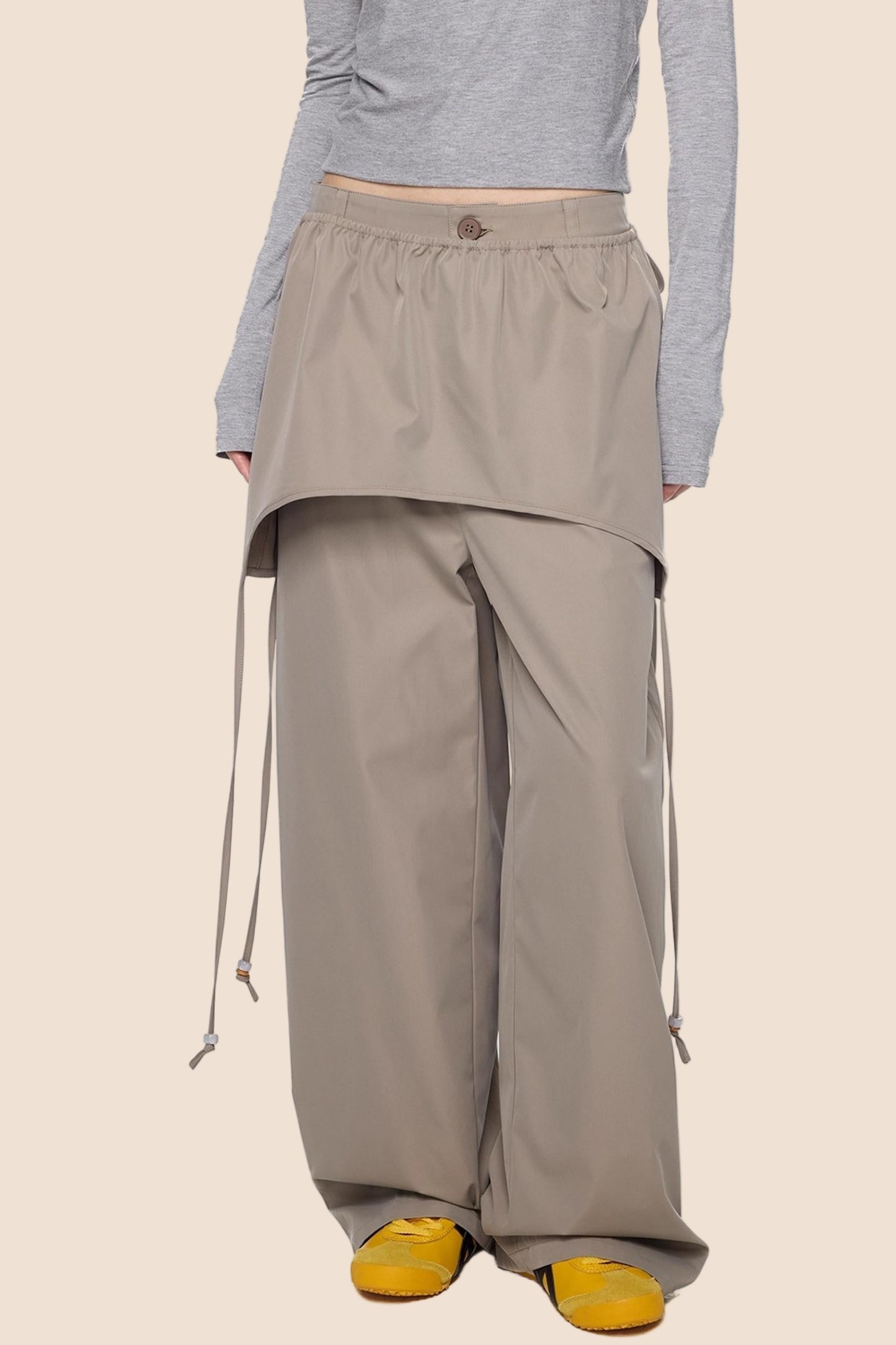 Fall Vintage Straight Pants