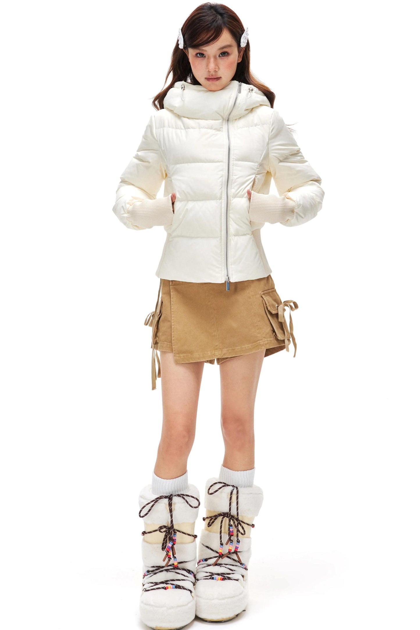 Thickened Slim-Fit Down Jacket