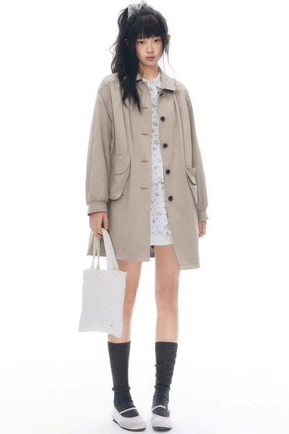 Pony Print Shirt and Skirt Matching Set