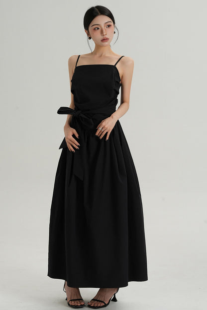 Hepburn Style Waist Slim Dress