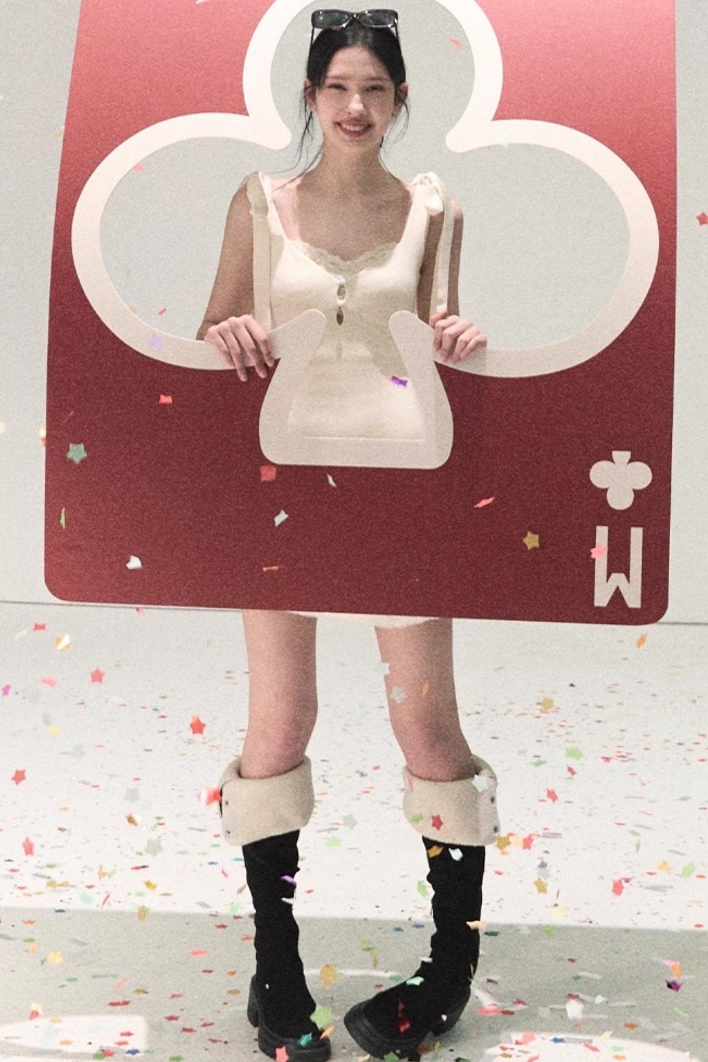 Snowfall Lace Knitted Dress