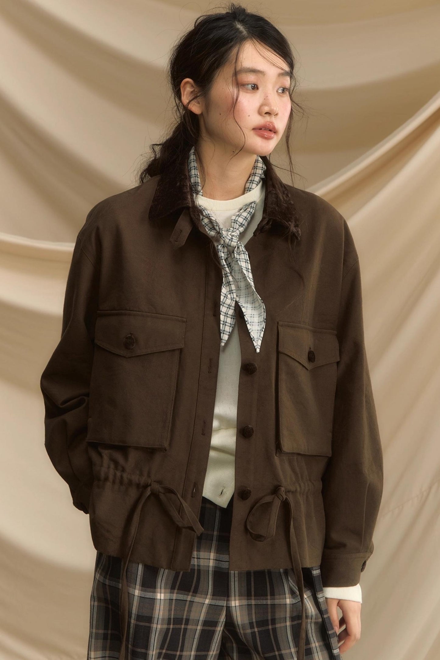 Old Poetry Leather Brown Jacket