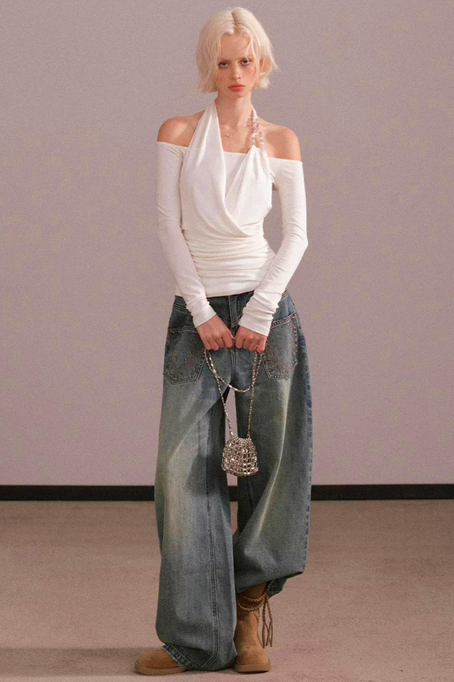 Spicy Girl Off-Shoulder Top