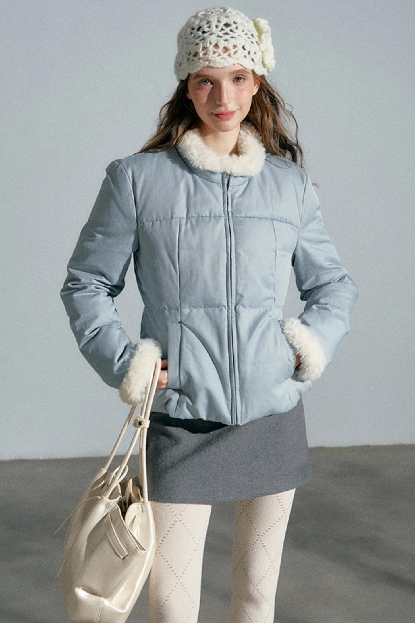 Stand-Up Collar Warm Jacket