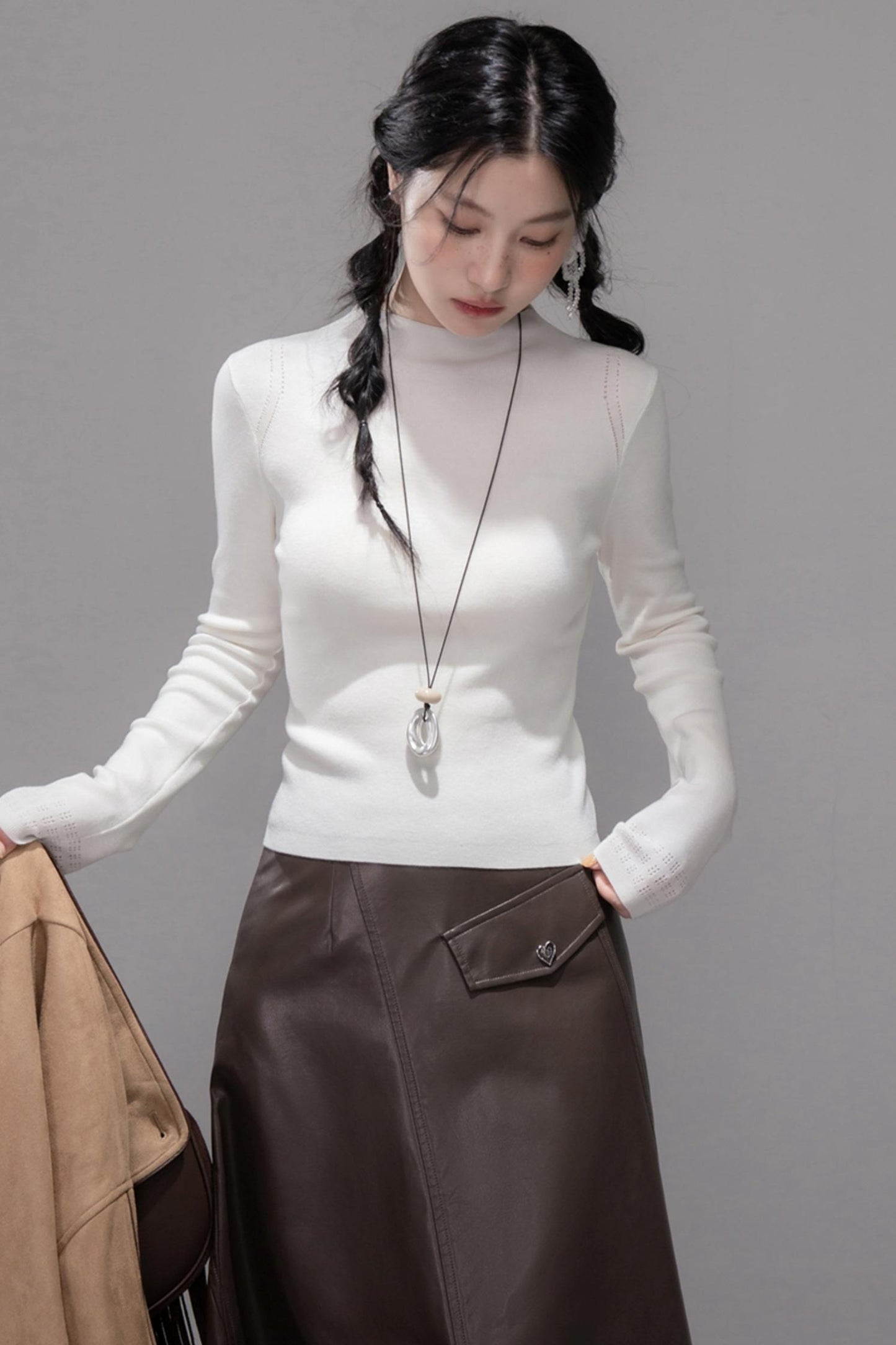 Bright Moon Wool Base Layer Top