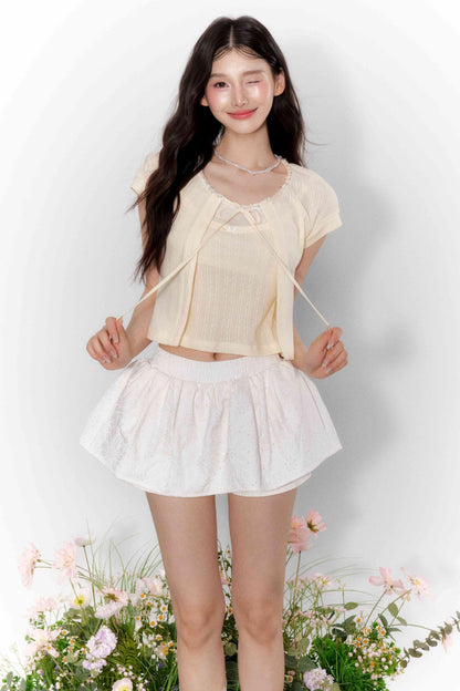 Delight Bow-Waist Set-Up