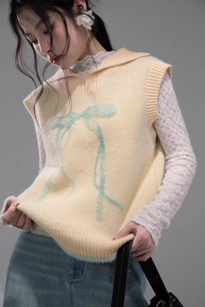 Bright Spring Day Knit Vest