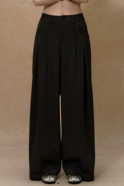 Twilight Palm Wide-Leg Pants