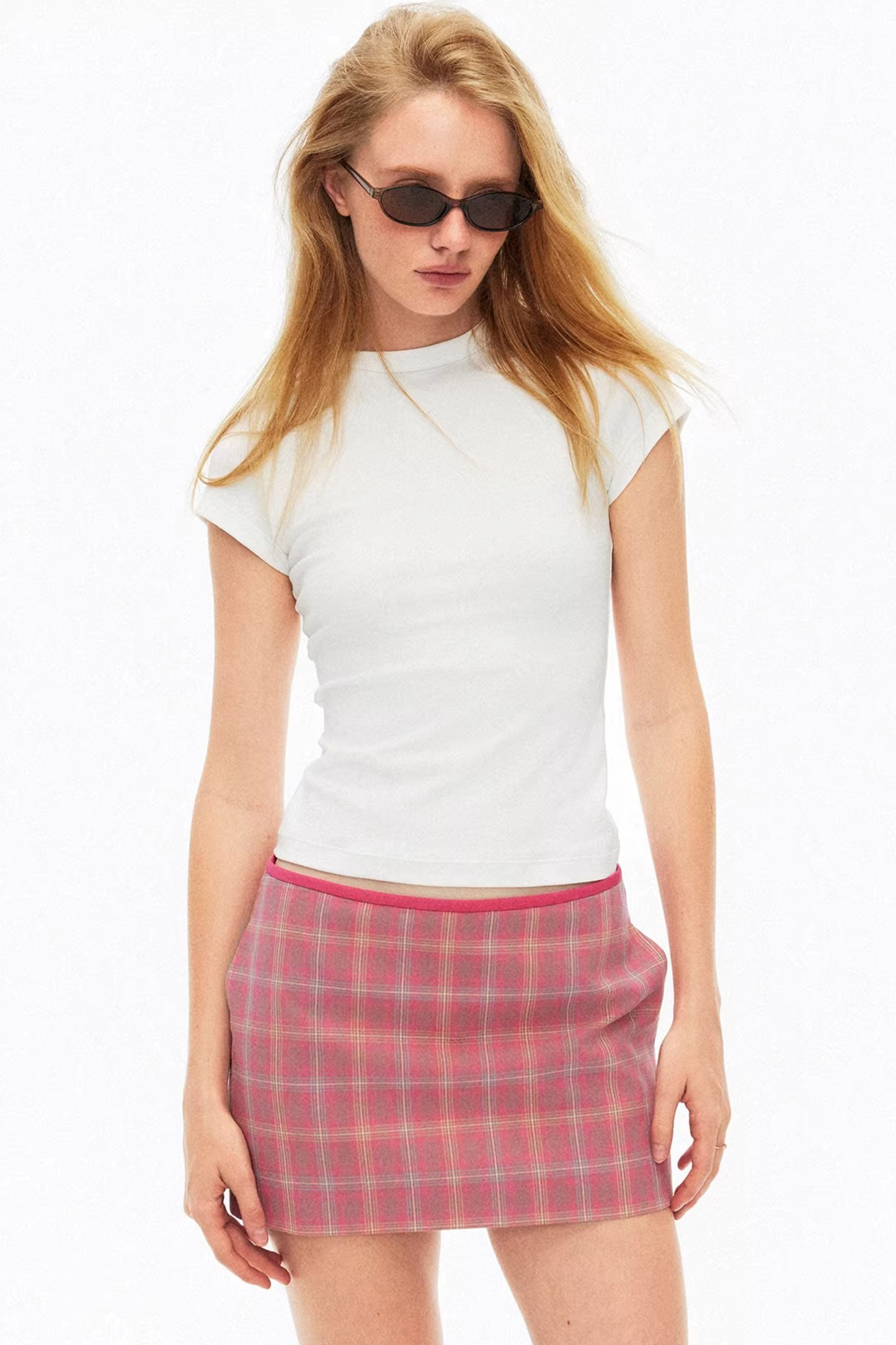 Plaid Retro Short Skirt