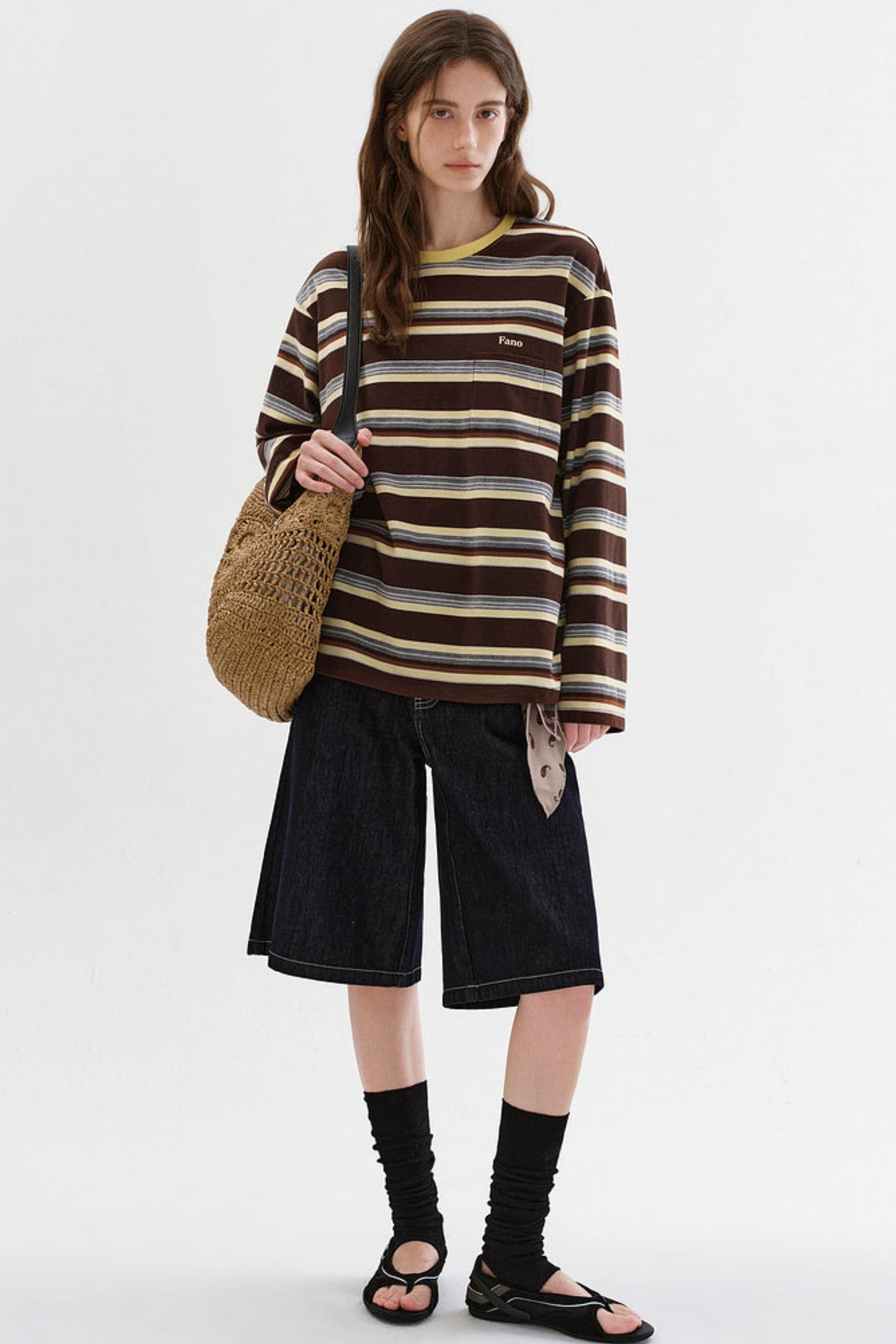 Retro Melard Gradient Top