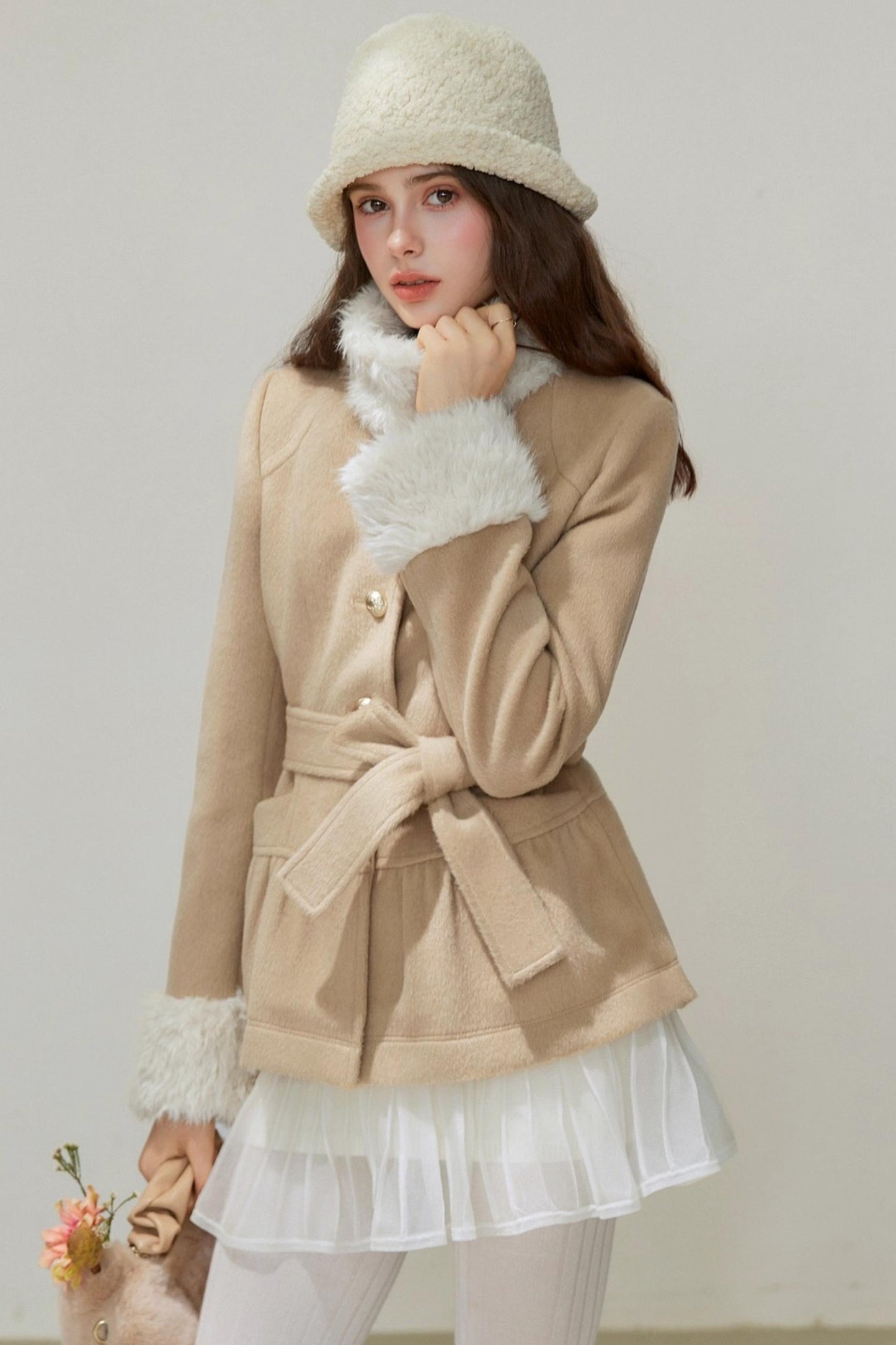 Patchwork Lambswool Jacket