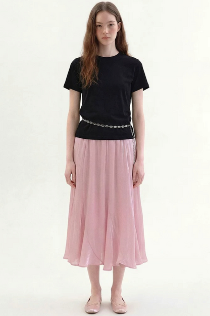 Romantic Fishtail Draped Skirt