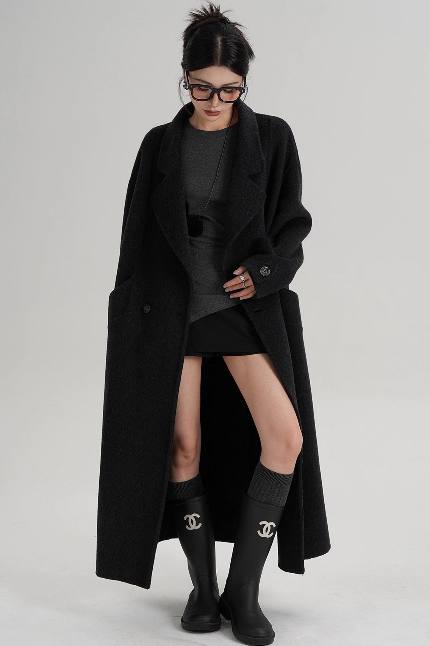 Temperament Wool Blazer Coat