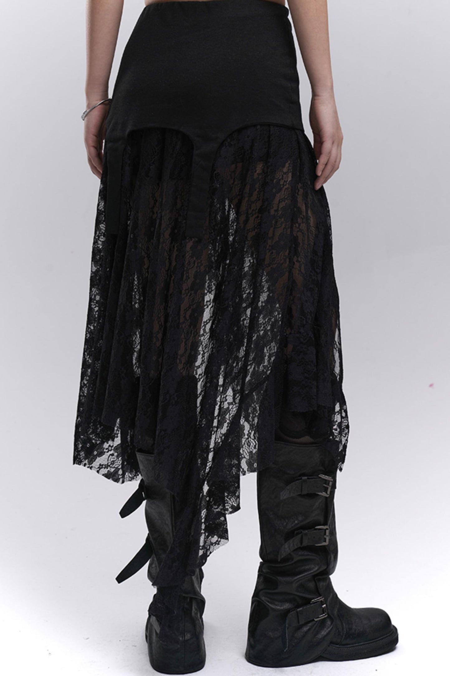 Subculture Vibes Black Skirt