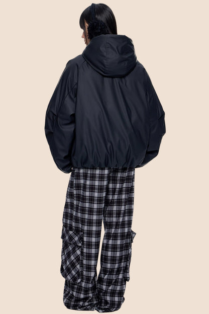 Luxury Cotton Hooded Jacket