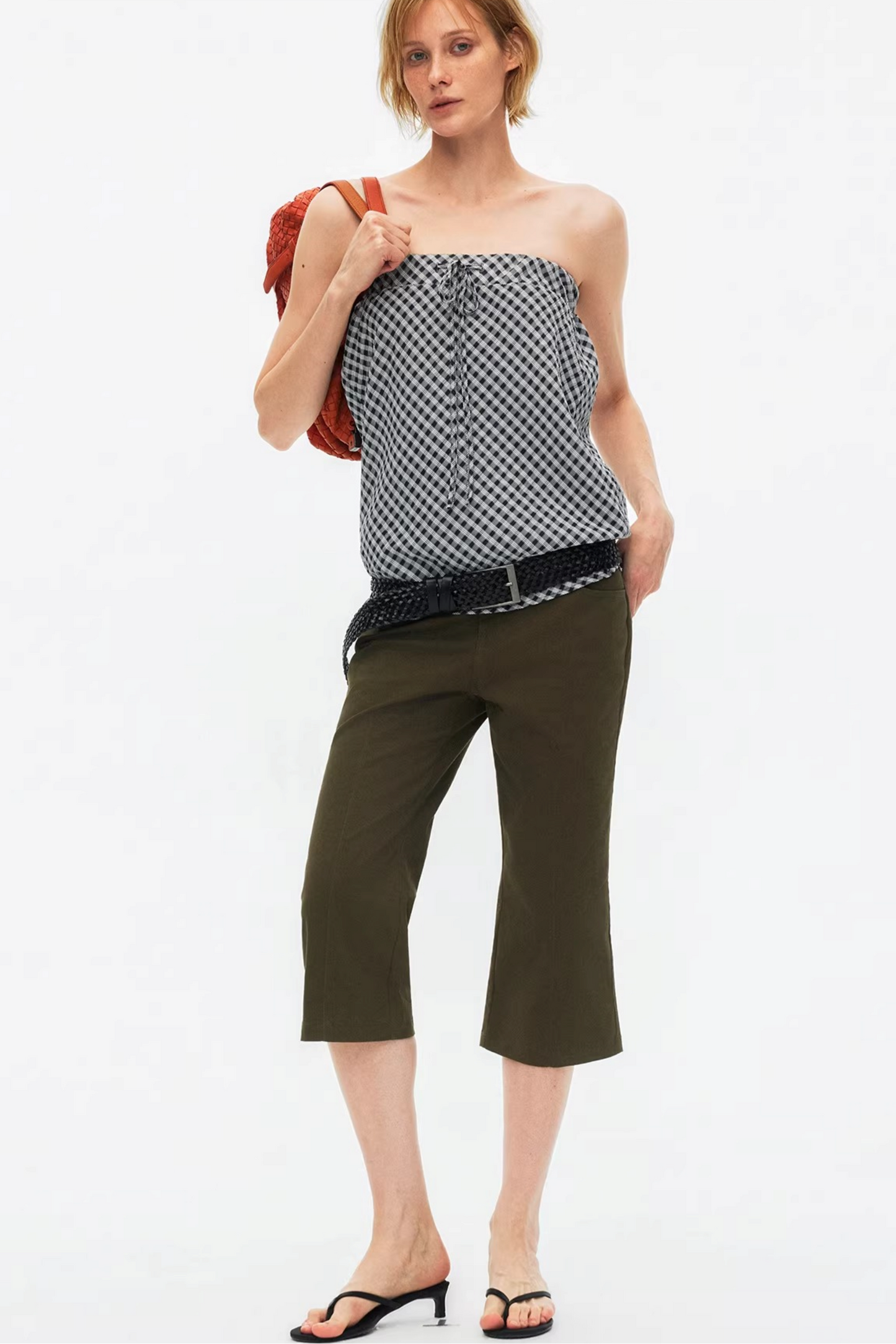 Vintage Exposed Seam Flared Jeans