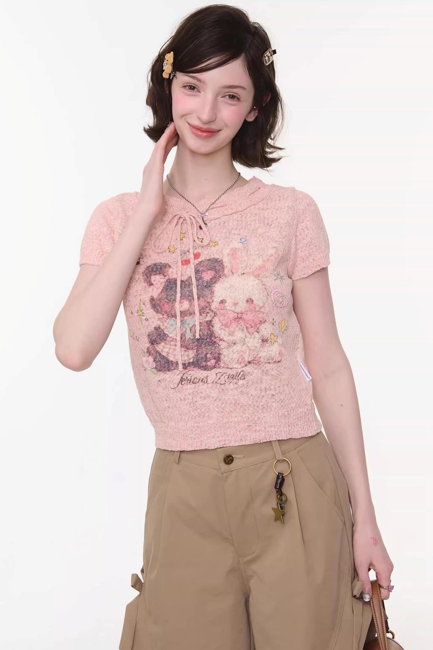 Bear and Rabbit Summer Top