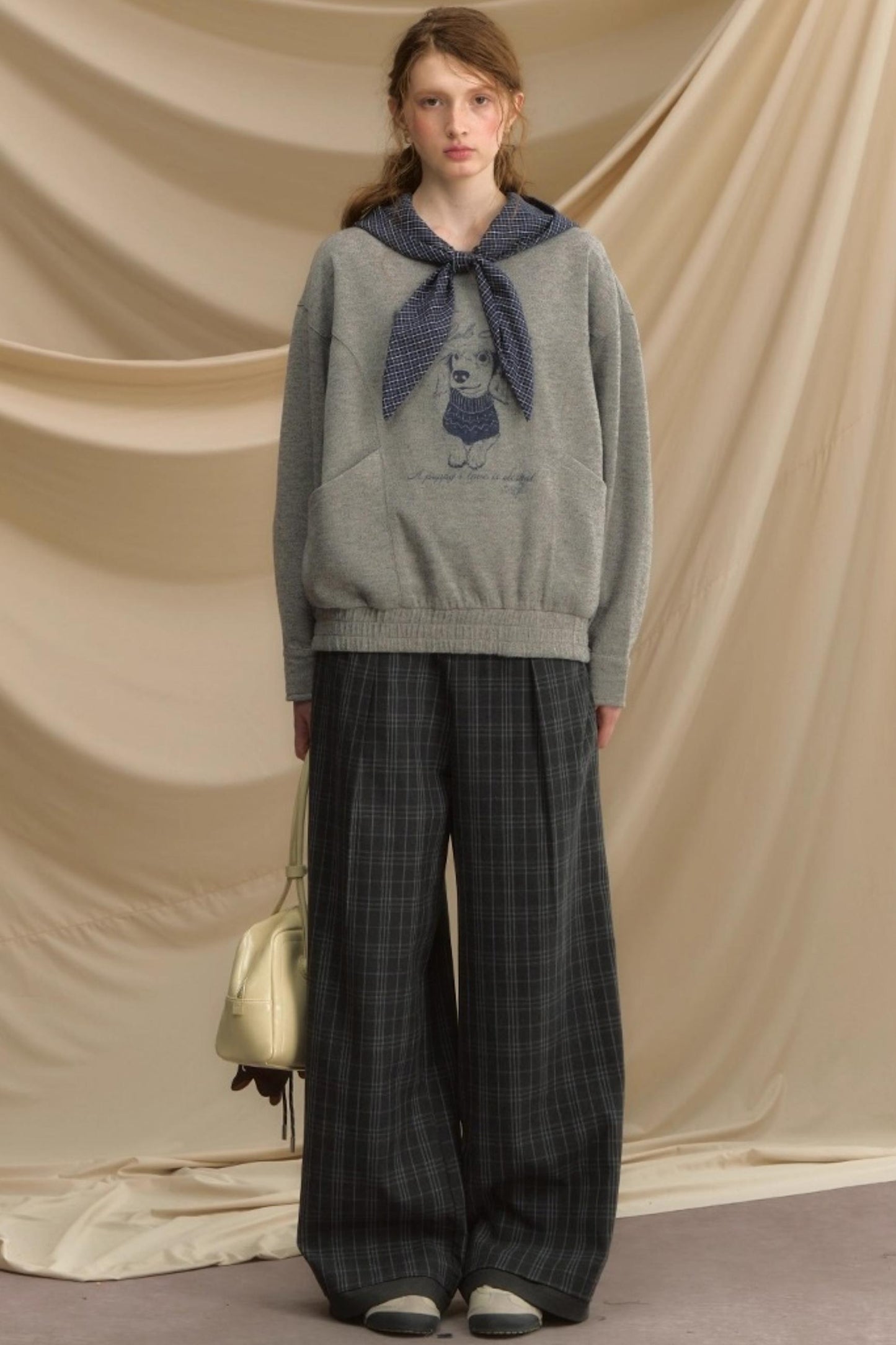 High Waist Straight Pants