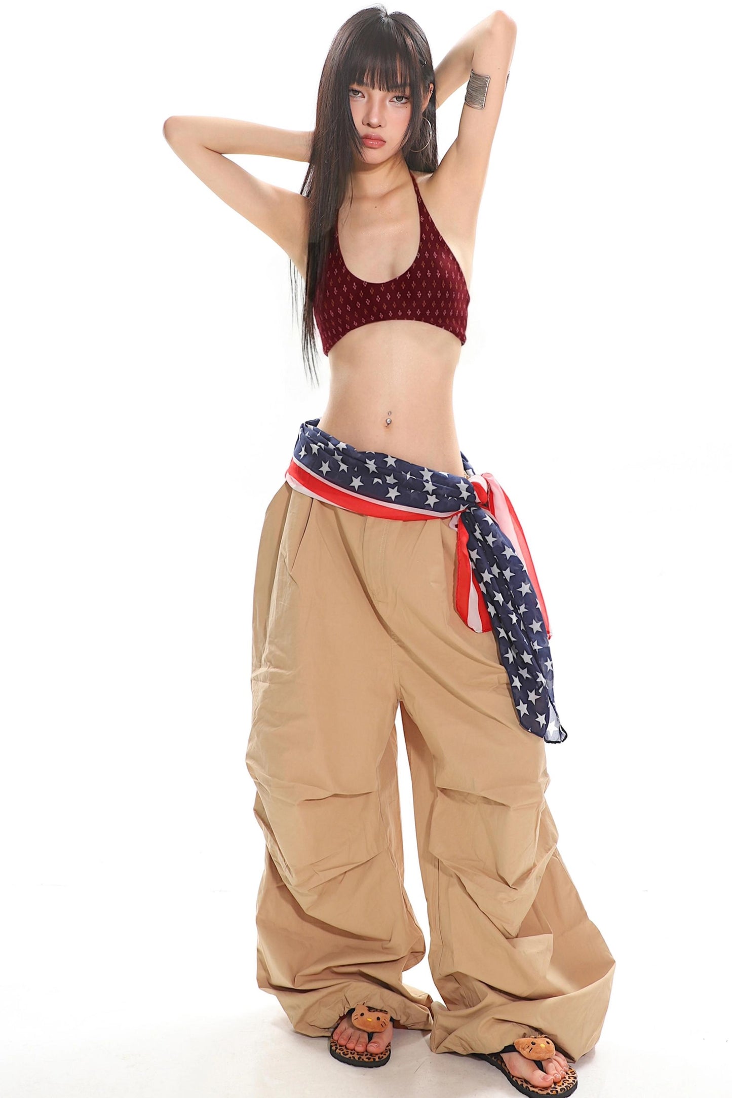 Ultra-Short Halter Camisole