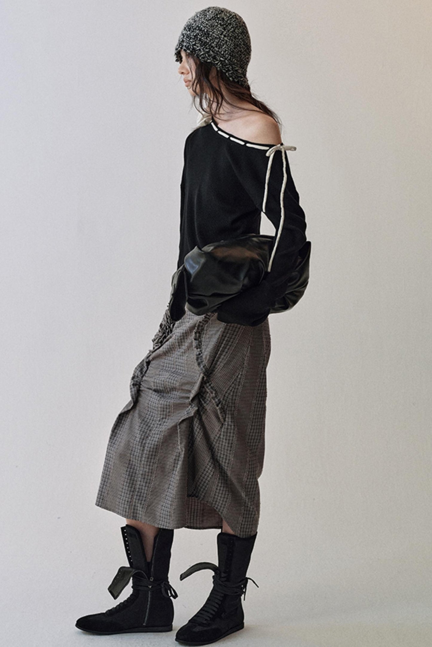 Rose Flower Knitted Top