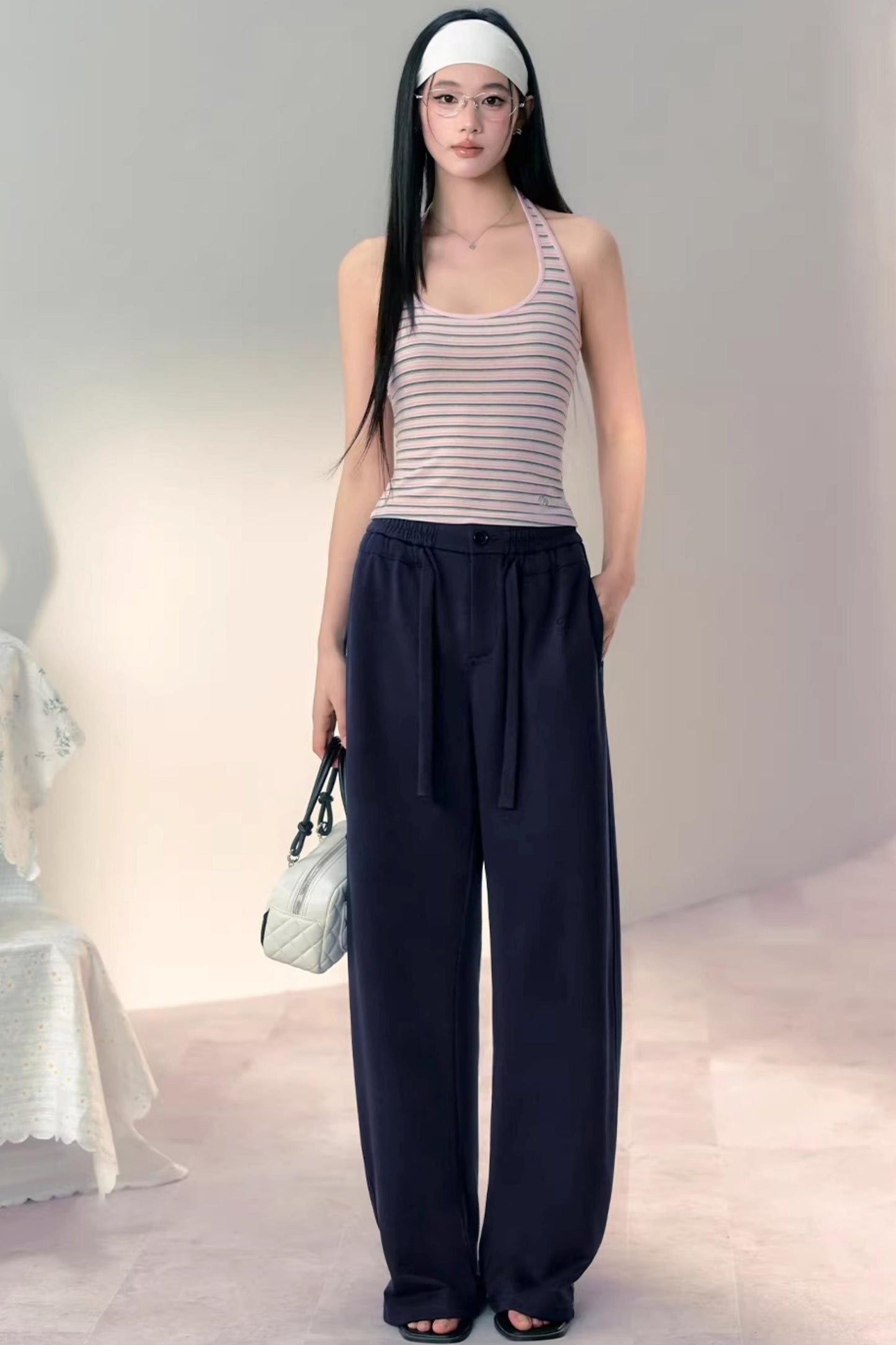 Eco-Friendly Layered Halter Top Set-Up