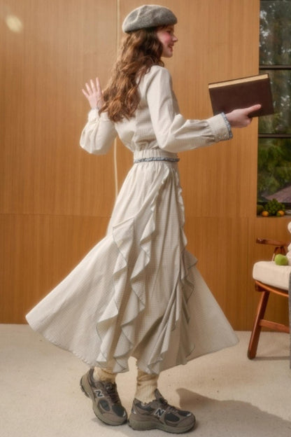 Organic Cotton Patchwork Blouse Set-Up