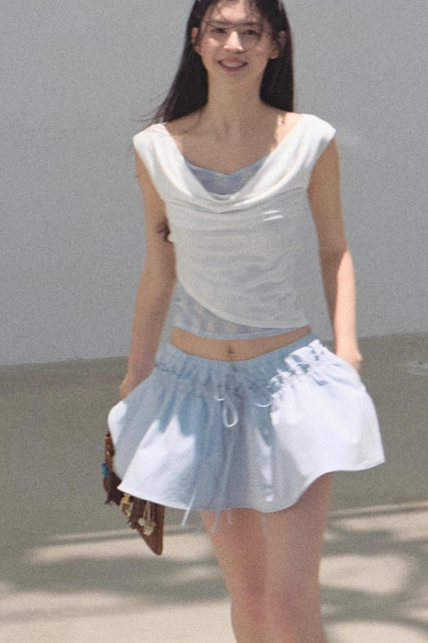 Rising Check Slim-Fit T-Shirt