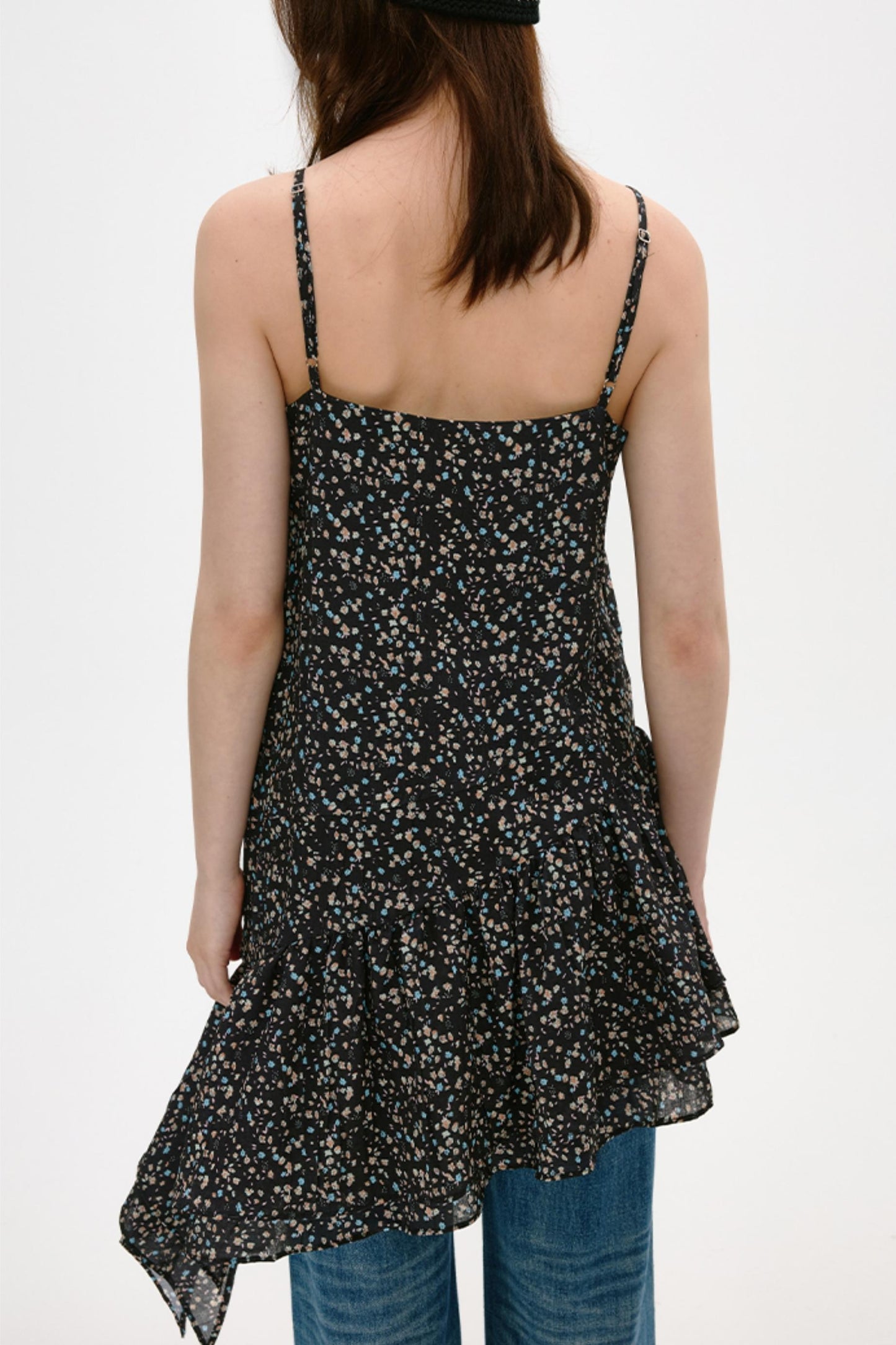 Floral Sling Mini Dress