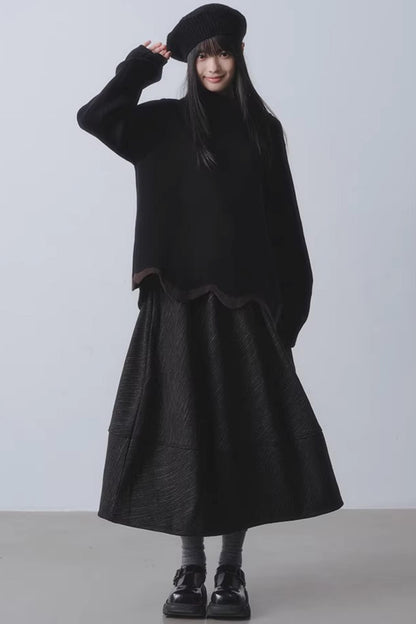 Apocalyptic Coastline Knitted Sweater