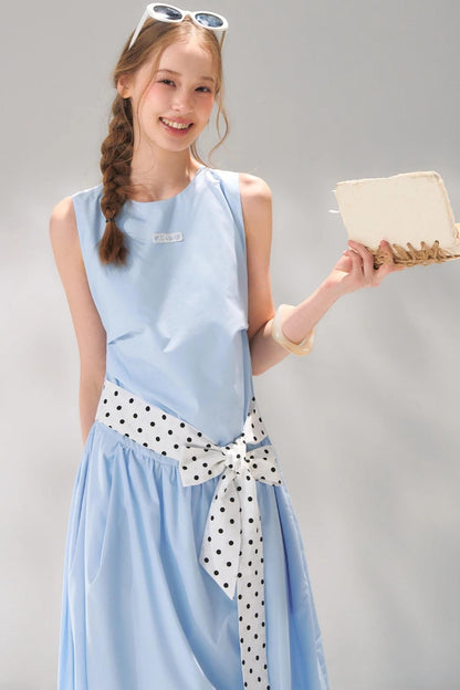 Polka Dot Floral Dress