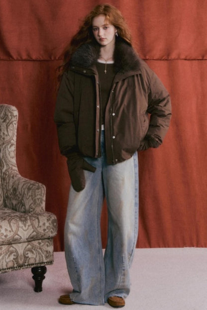 Vintage Distressed Denim Pants