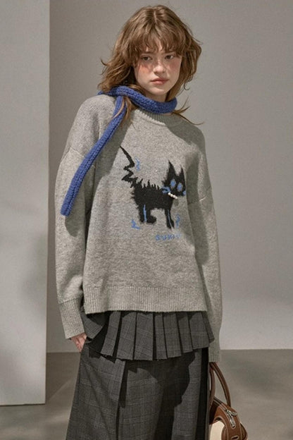 Winter Fur Drop Sweater