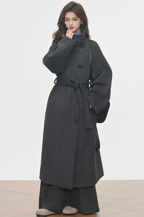Westayone Woolen Coat Jacket Set-Up