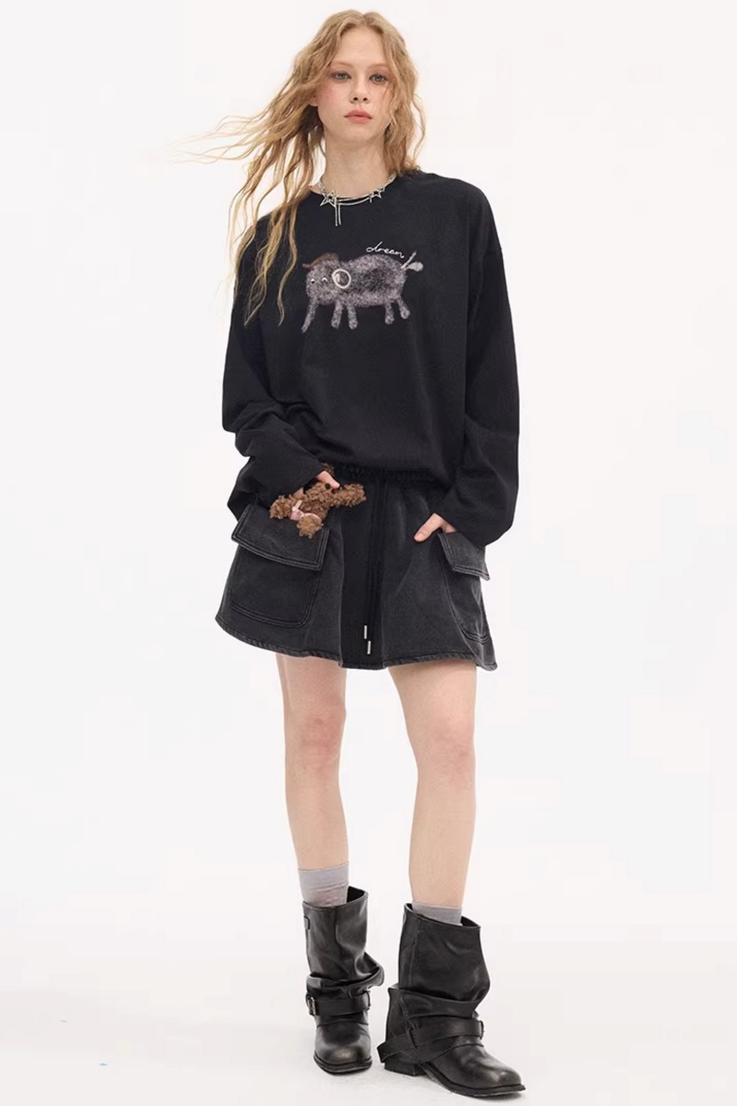 Baby Elephant Cotton Blouse