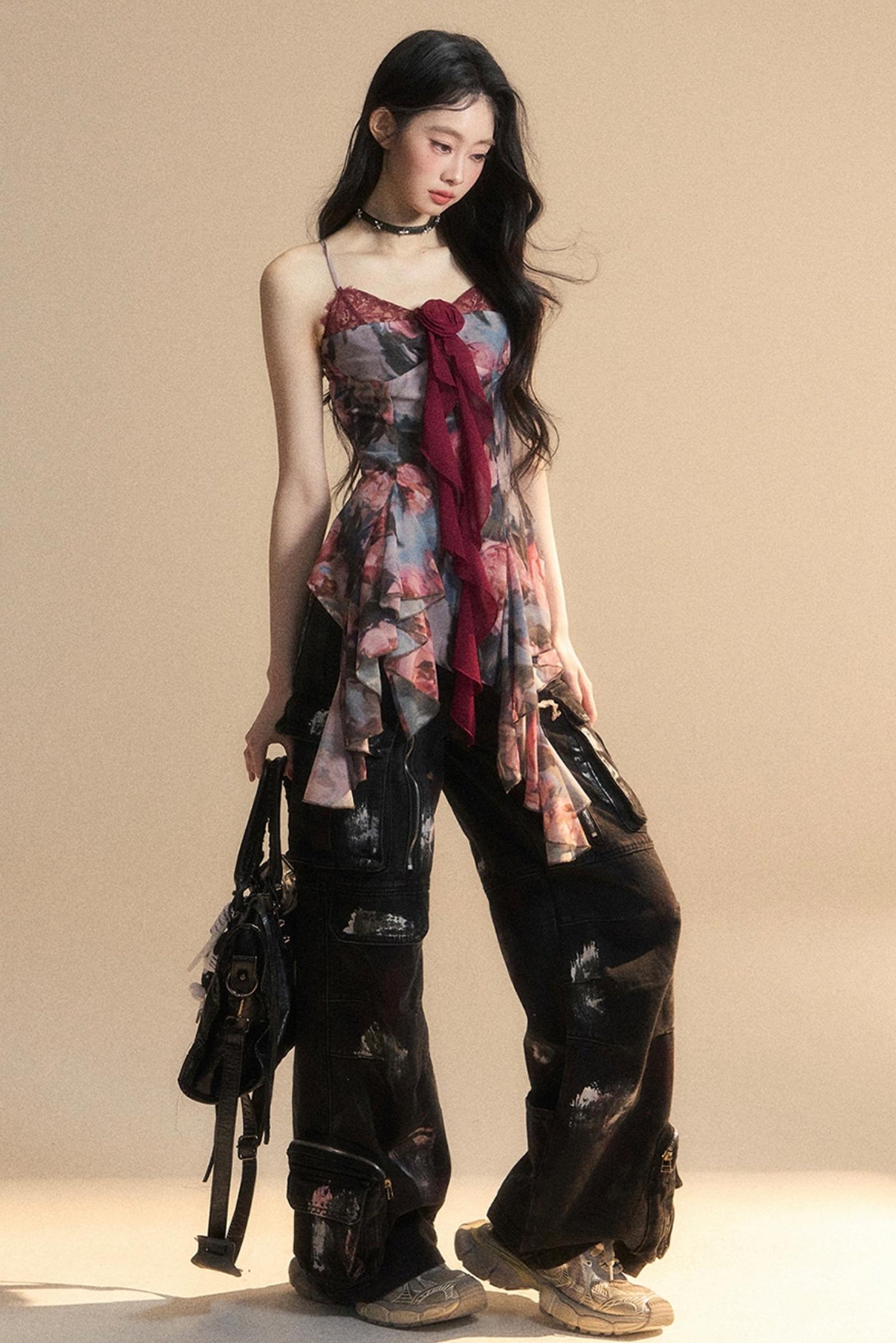 Waist-Shaped Lace Top