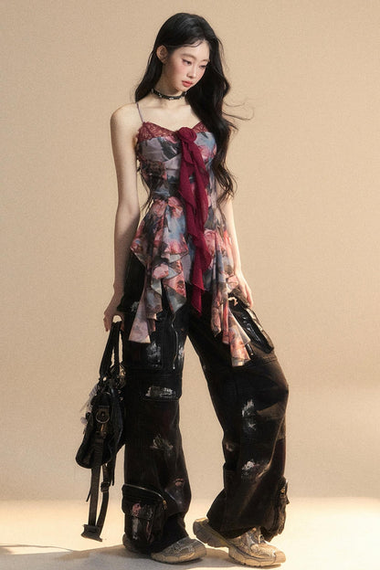 Waist-Shaped Lace Top