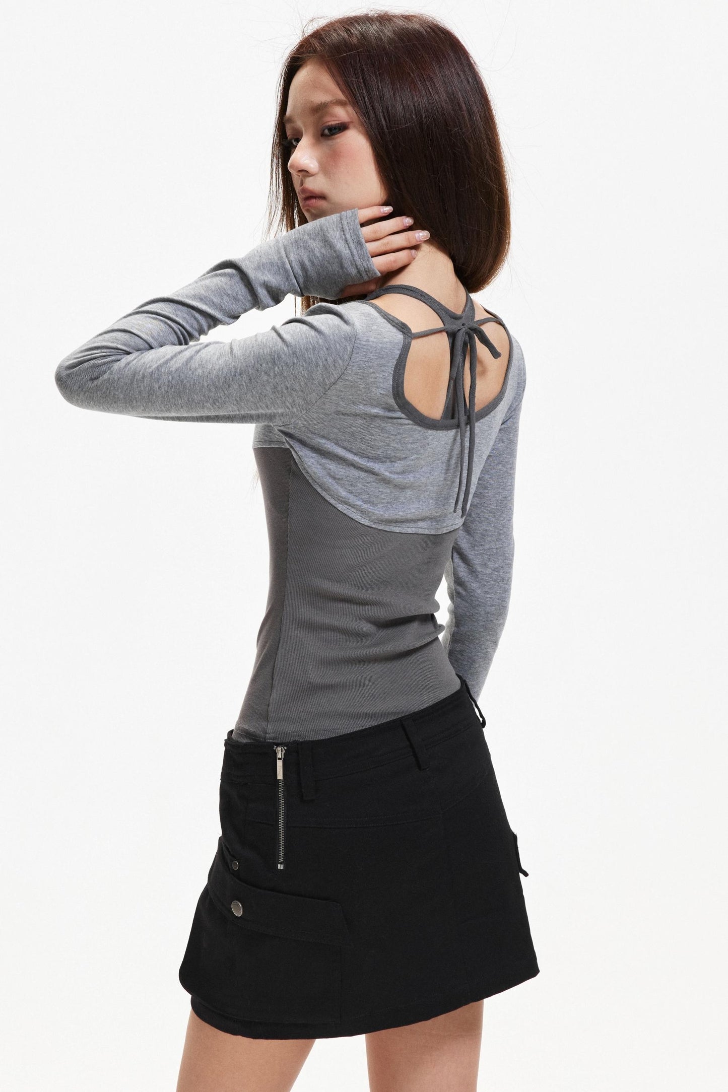 Patchwork Lyocell Camisole