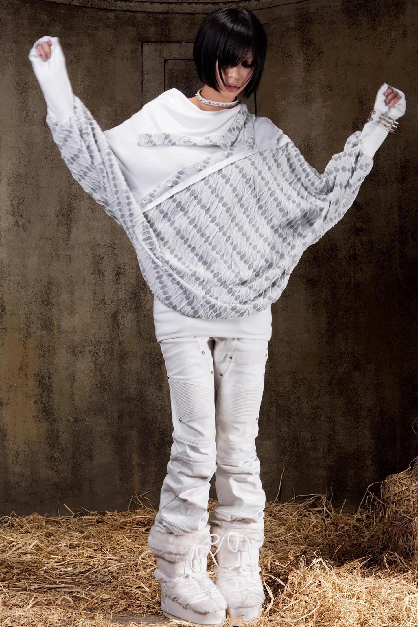 Palace Punk Straight-Leg Pants