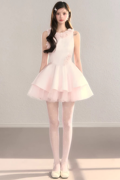 Three-Dimensional Floral Dress