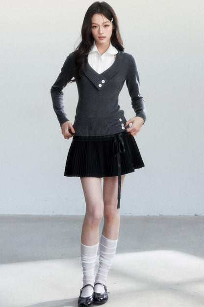 Sketch Rhapsody Knitted Sweater