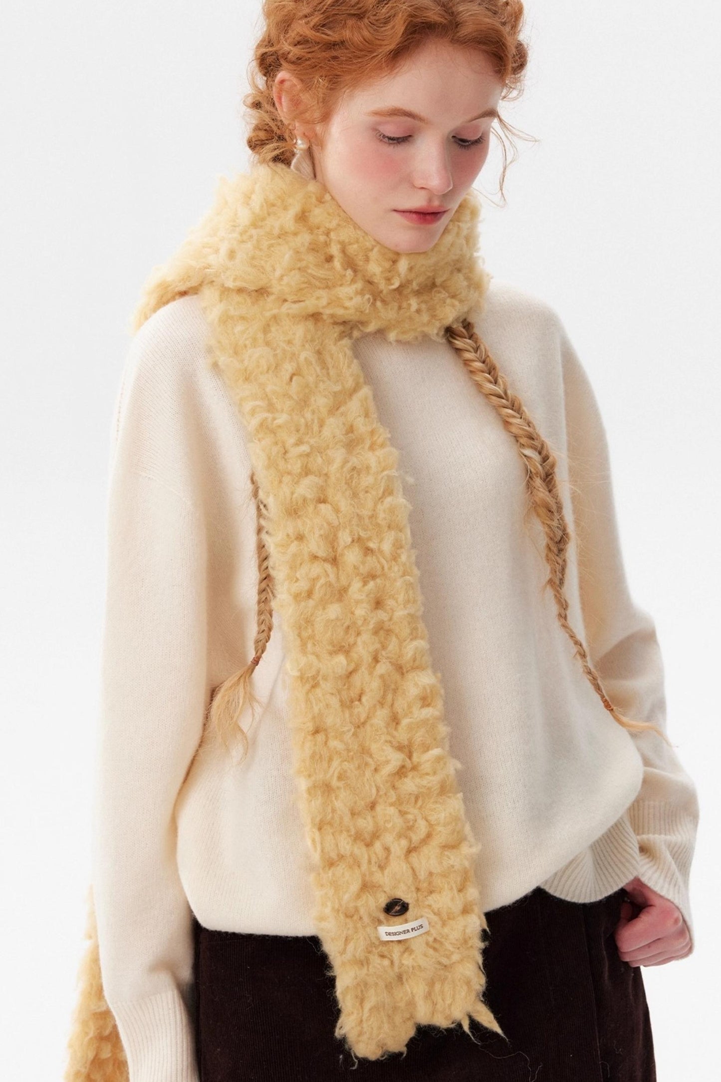 Wool Knitted Scarf