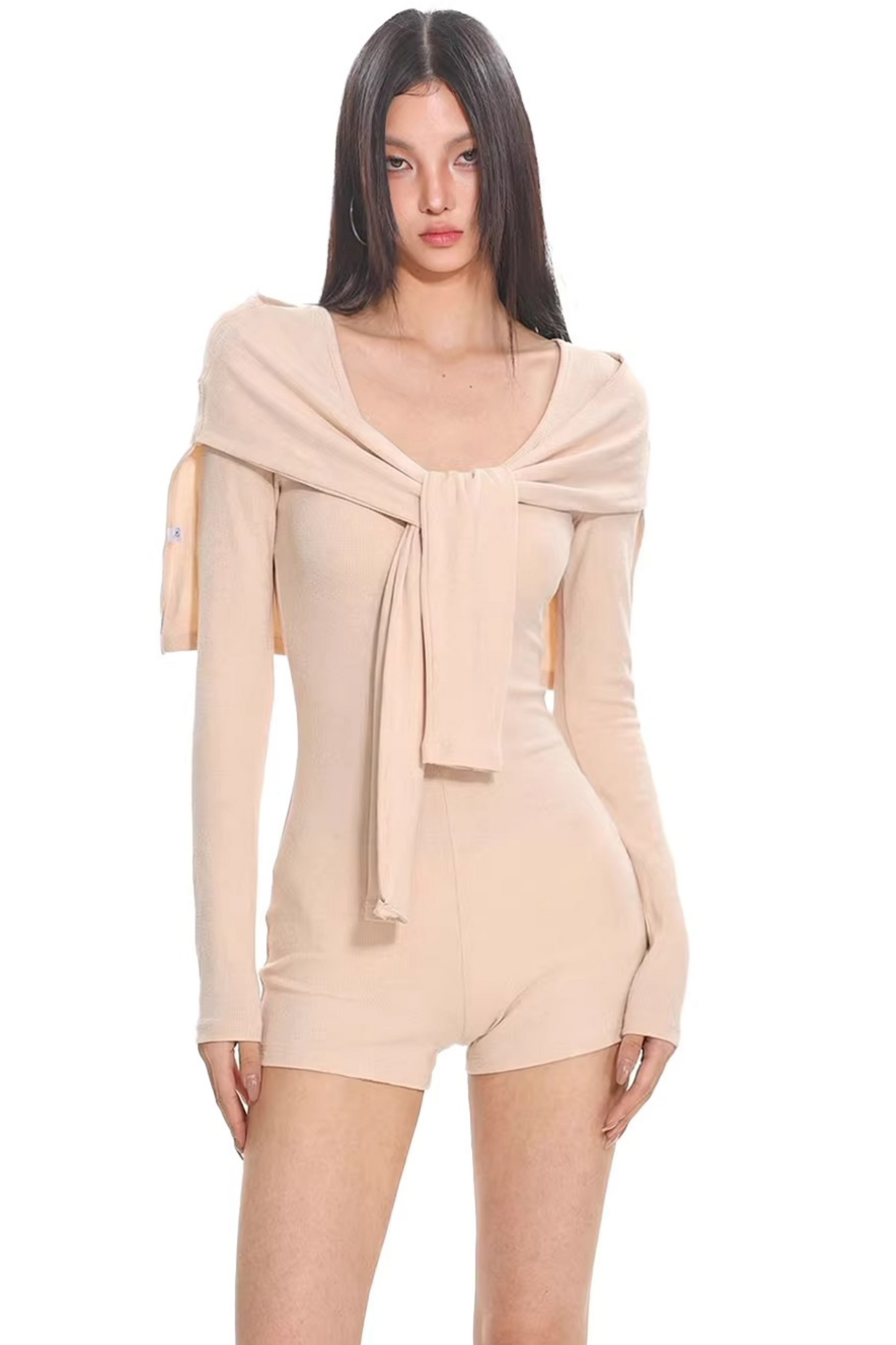 Pink Slim-Fit Jumpsuit