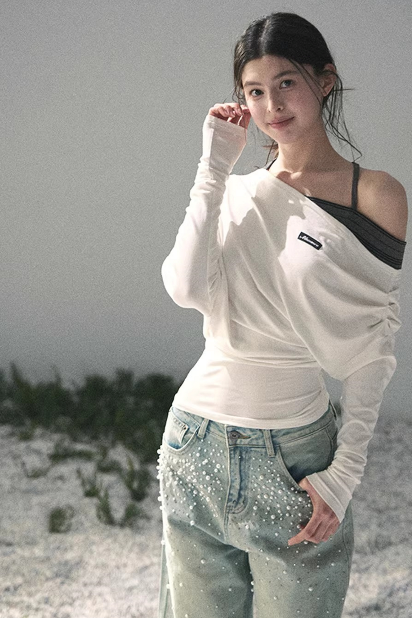 Under the Moonlight Off-Shoulder Top