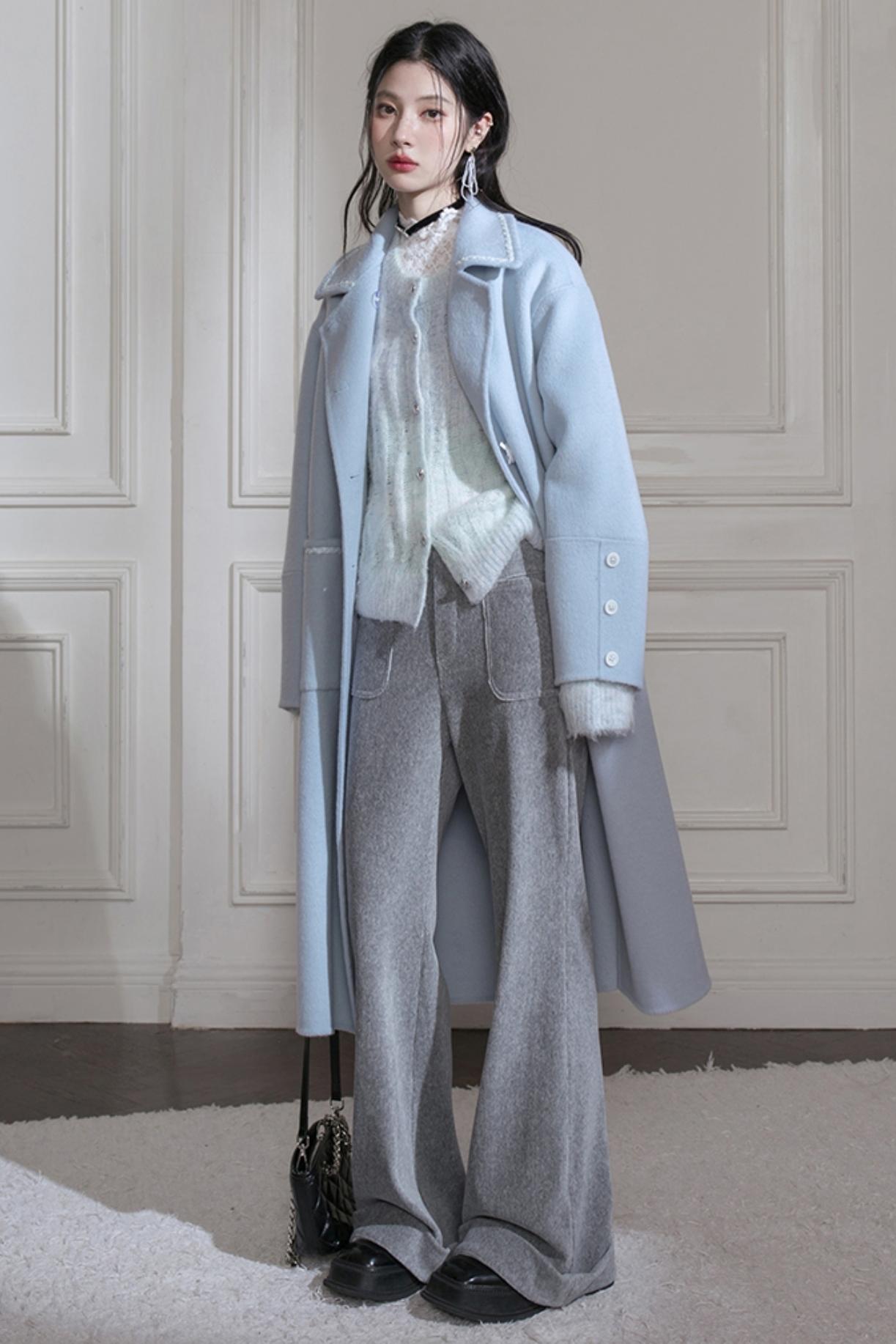 Snow Melt Corduroy Flared Pants