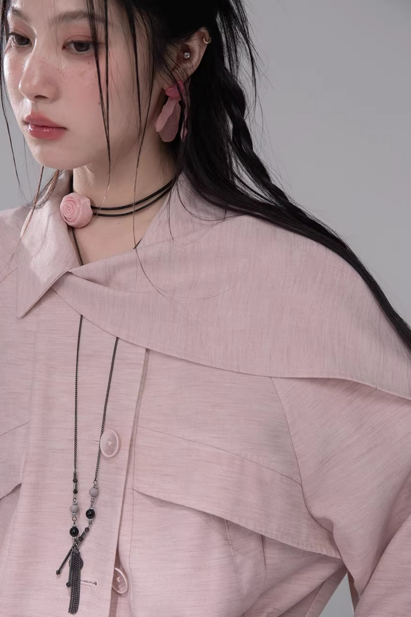 Camellia Mist Lyocell Matching Set