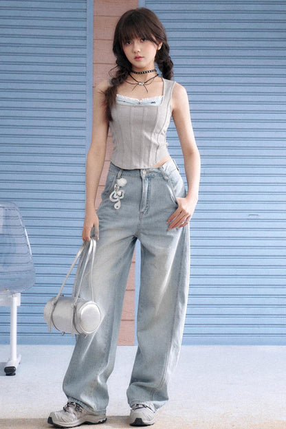 Teen Graffiti Skinny Jeans