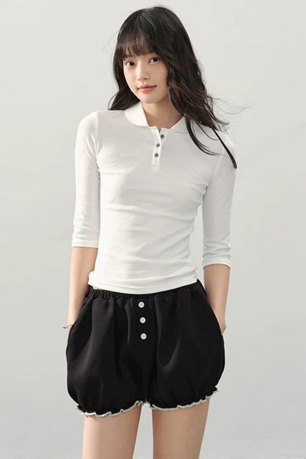 Letter from the Mist Polo Blouse