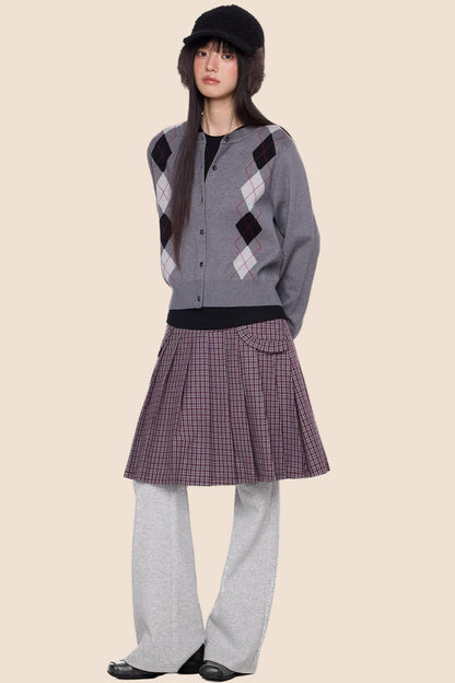 Autumn Knit Crew Sweater Top